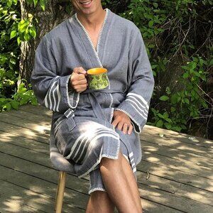 Mandalina Luxe His/Hers Bathrobe Small